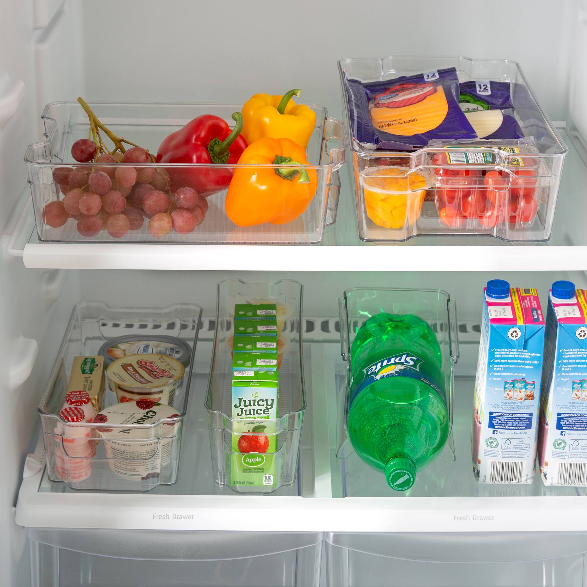 Kitchen Details Medium Refrigerator Shelf Organizer